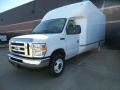 Oxford White 2017 Ford E Series Cutaway E350 Cutaway Commercial Moving Truck Exterior