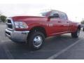 2017 Flame Red Ram 3500 Tradesman Crew Cab 4x4 Dual Rear Wheel  photo #1