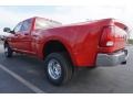 2017 Flame Red Ram 3500 Tradesman Crew Cab 4x4 Dual Rear Wheel  photo #2