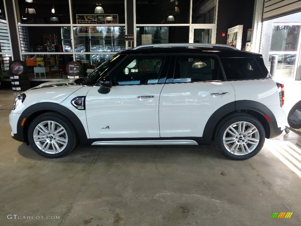 Light White 2017 Mini Countryman Cooper S ALL4 Exterior Photo #119397269