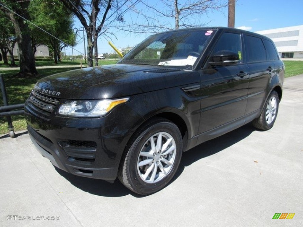 Santorini Black 2017 Land Rover Range Rover Sport SE Exterior Photo #119398130