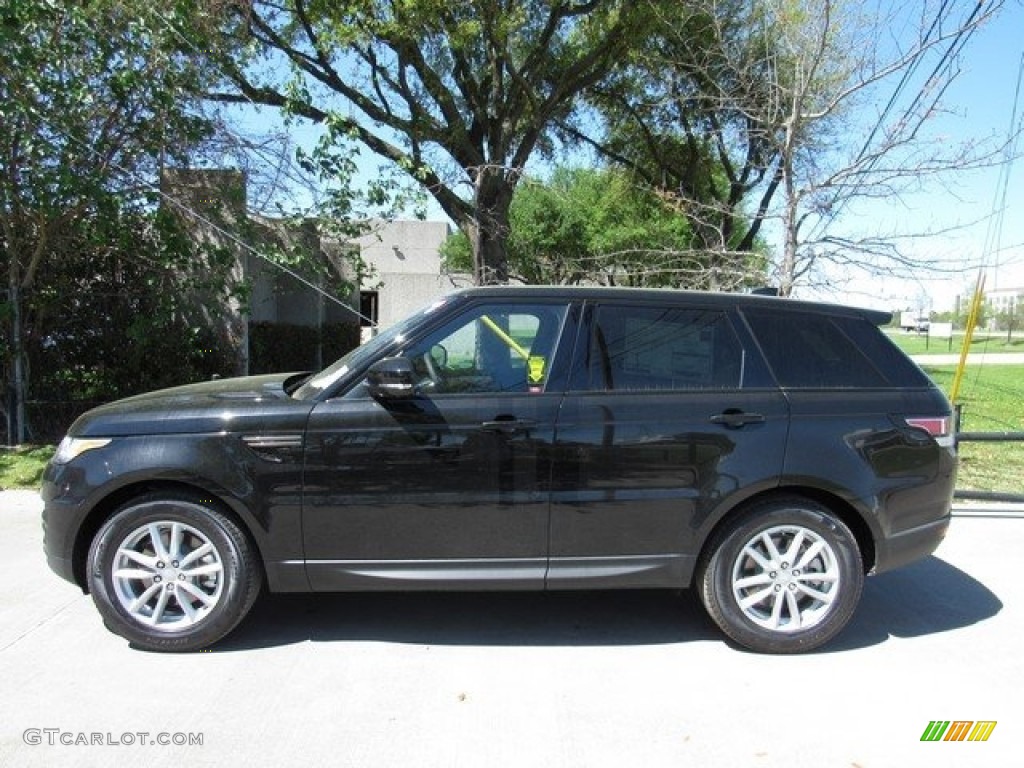 Santorini Black 2017 Land Rover Range Rover Sport SE Exterior Photo #119398157