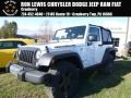 2017 Bright White Jeep Wrangler Sport 4x4  photo #1