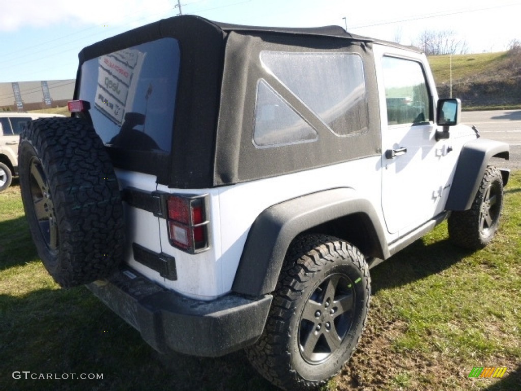 2017 Wrangler Sport 4x4 - Bright White / Black photo #5