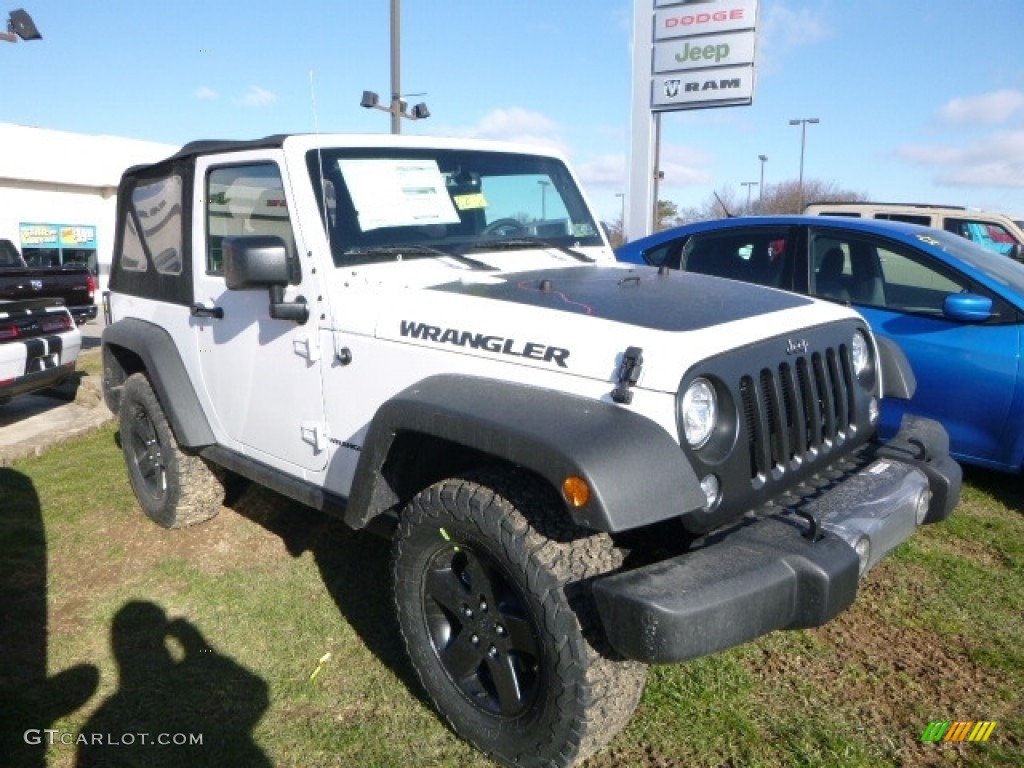 2017 Wrangler Sport 4x4 - Bright White / Black photo #11