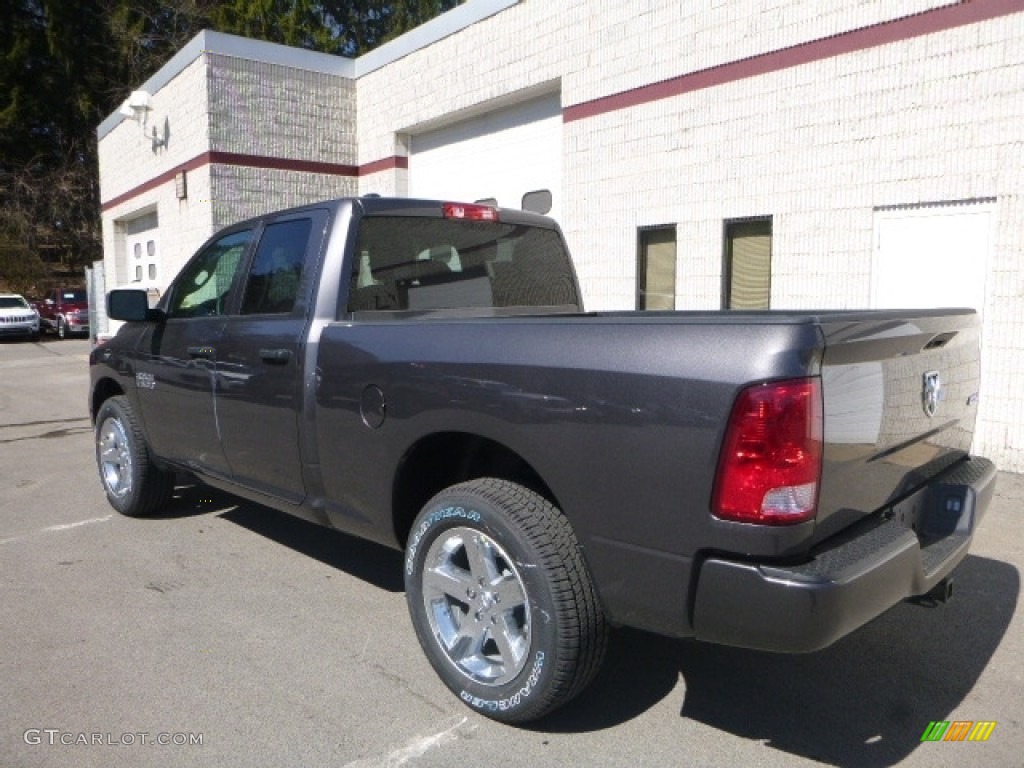 2017 1500 Express Quad Cab 4x4 - Granite Crystal Metallic / Black/Diesel Gray photo #3