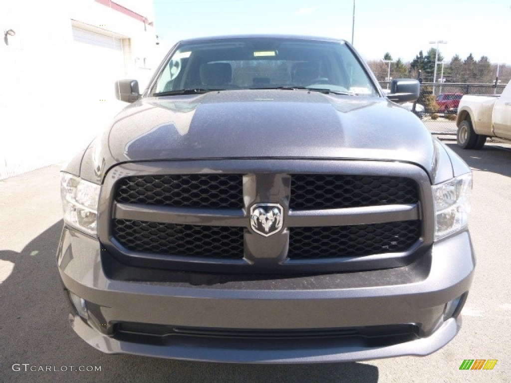 2017 1500 Express Quad Cab 4x4 - Granite Crystal Metallic / Black/Diesel Gray photo #7