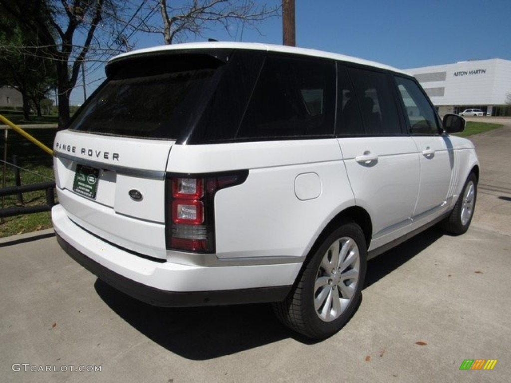 2017 Range Rover HSE - Fuji White / Espresso/Almond photo #7