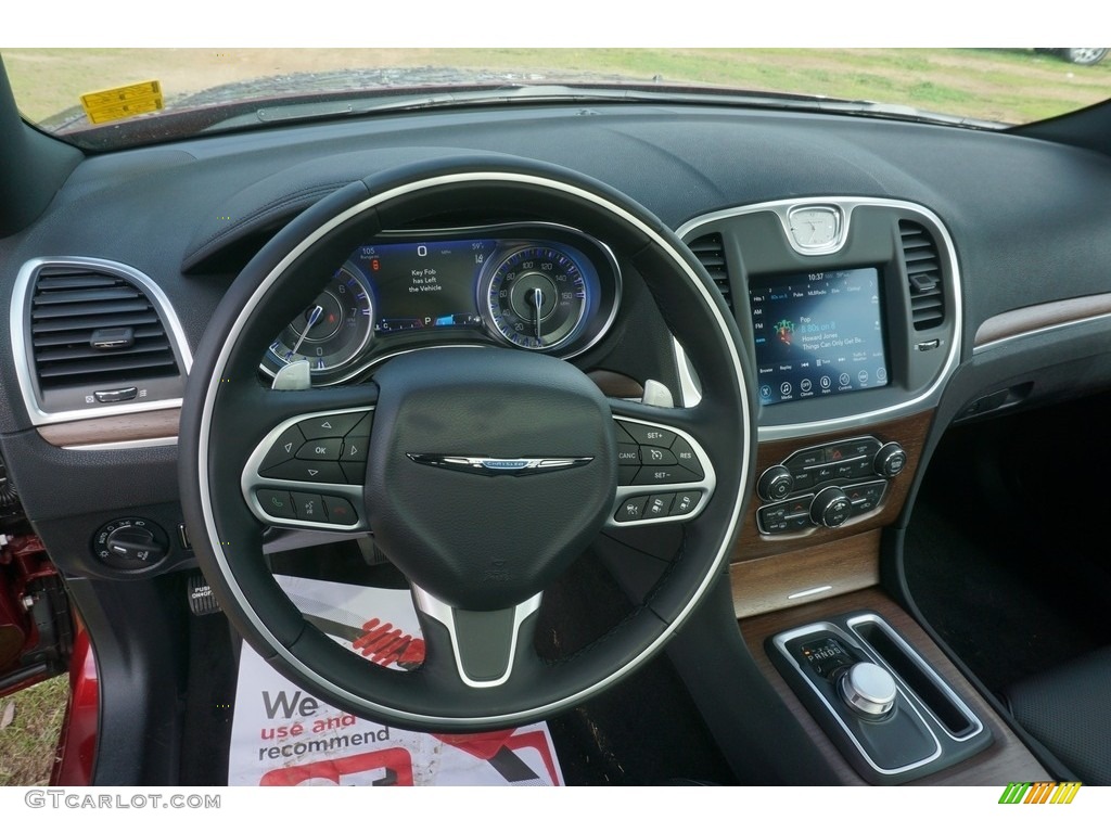 2017 Chrysler 300 C Platinum Black Dashboard Photo #119400818