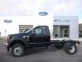 2017 Shadow Black Ford F550 Super Duty XL Regular Cab 4x4 Chassis #119385168