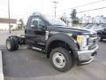 Front 3/4 View of 2017 F550 Super Duty XL Regular Cab 4x4 Chassis