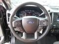 2017 Ford F550 Super Duty Medium Earth Gray Interior Steering Wheel Photo