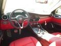 Red 2017 Alfa Romeo Giulia AWD Interior Color