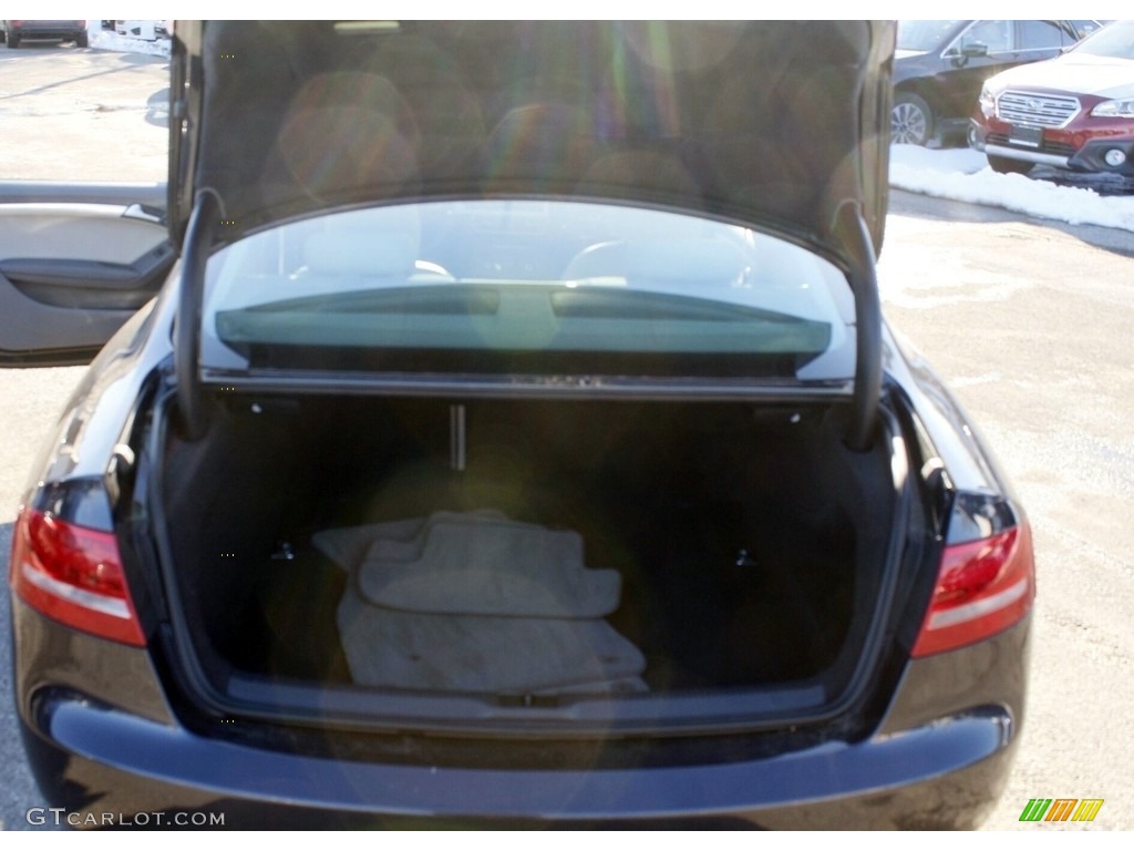 2012 A5 2.0T quattro Coupe - Moonlight Blue Metallic / Light Gray photo #8