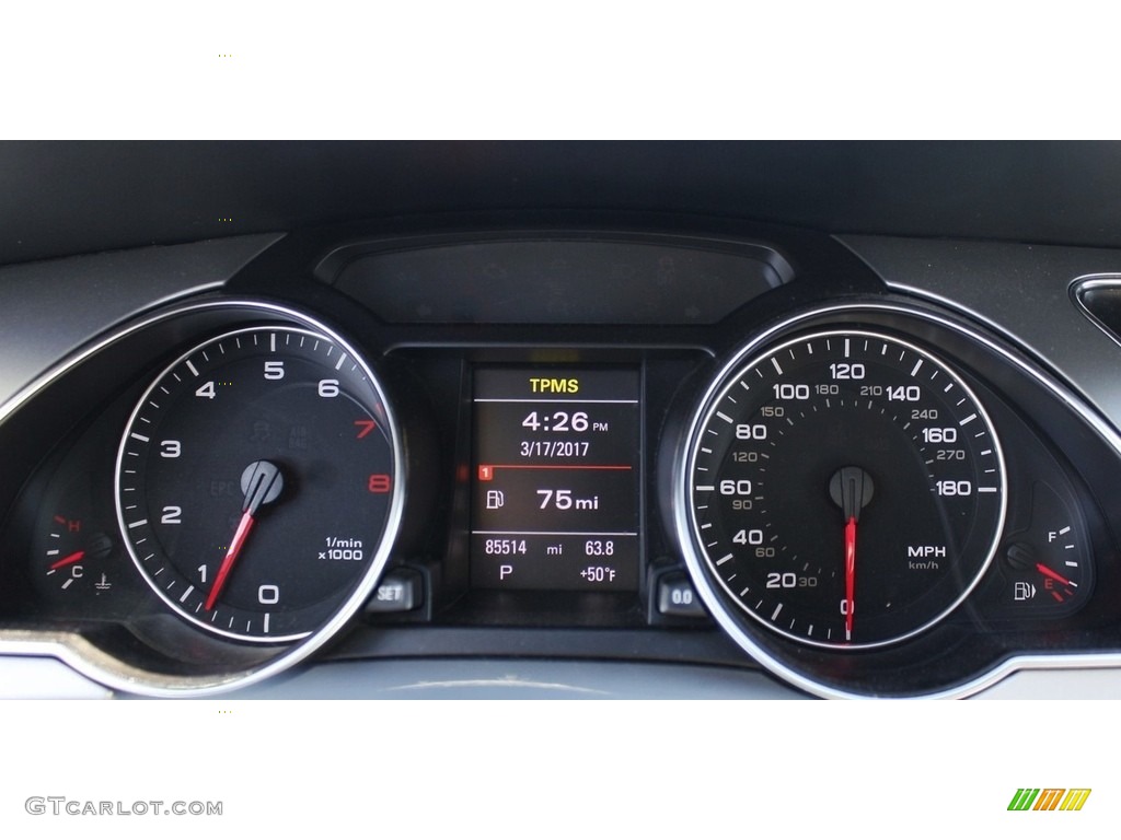 2012 A5 2.0T quattro Coupe - Moonlight Blue Metallic / Light Gray photo #16