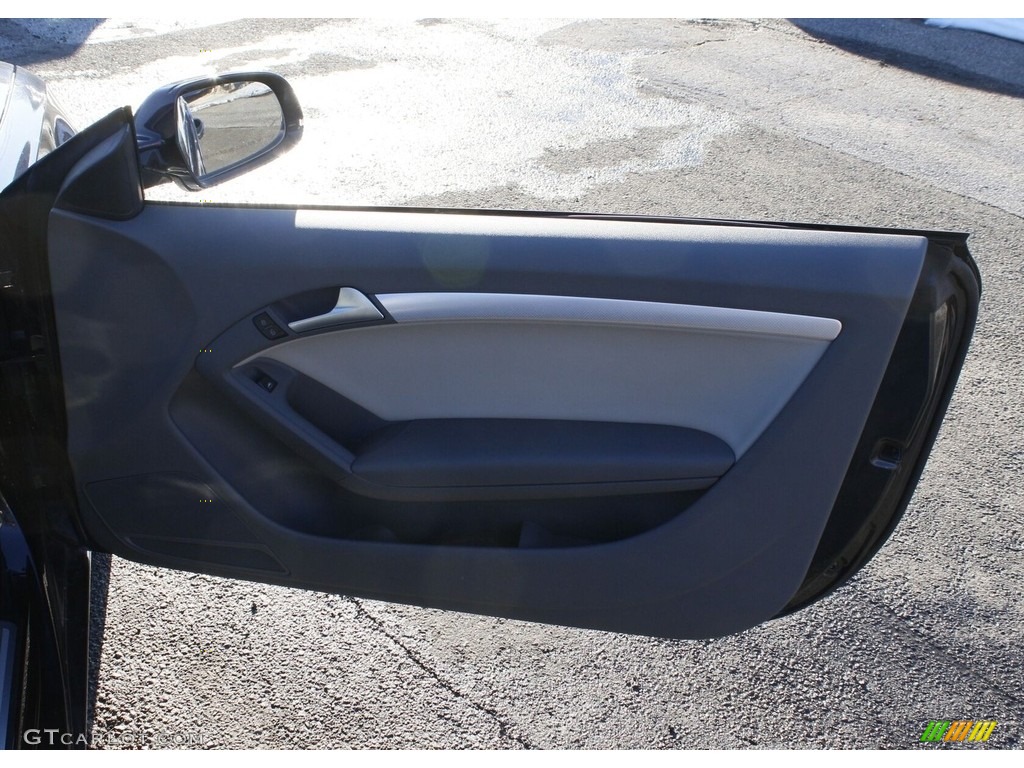 2012 A5 2.0T quattro Coupe - Moonlight Blue Metallic / Light Gray photo #18