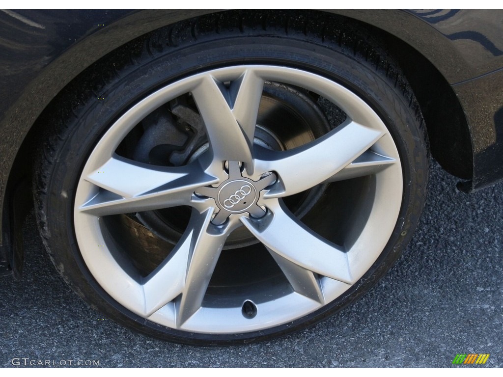 2012 A5 2.0T quattro Coupe - Moonlight Blue Metallic / Light Gray photo #20