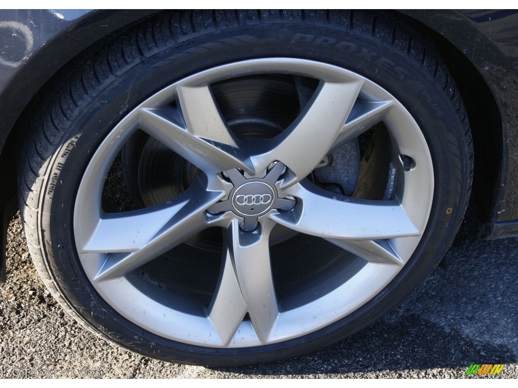 2012 A5 2.0T quattro Coupe - Moonlight Blue Metallic / Light Gray photo #21