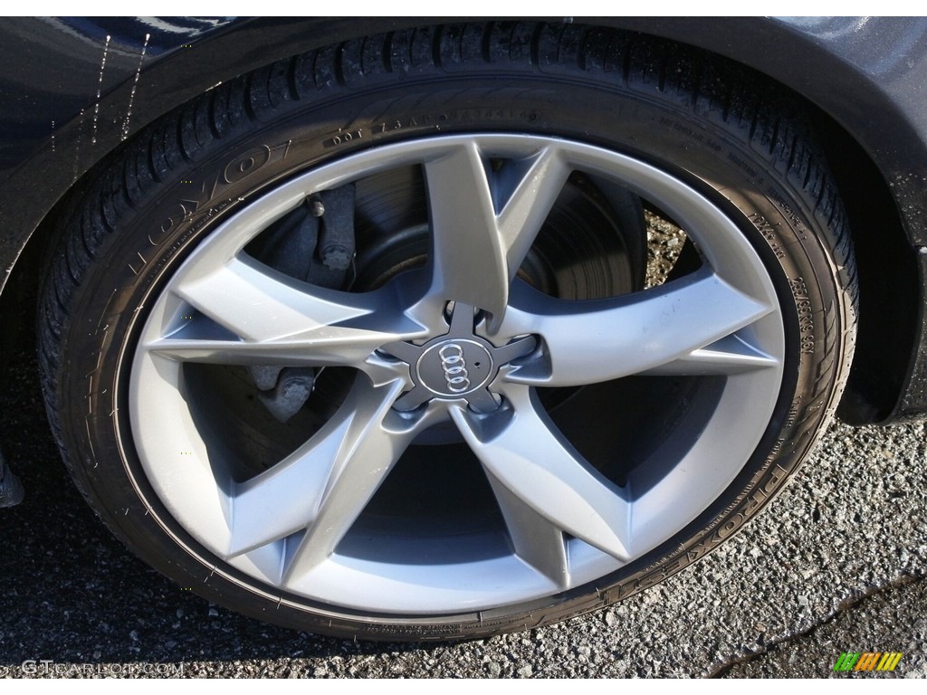 2012 A5 2.0T quattro Coupe - Moonlight Blue Metallic / Light Gray photo #23