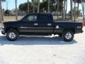 2006 Onyx Black GMC Sierra 2500HD SLT Crew Cab 4x4  photo #4