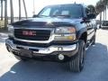 2006 Onyx Black GMC Sierra 2500HD SLT Crew Cab 4x4  photo #22