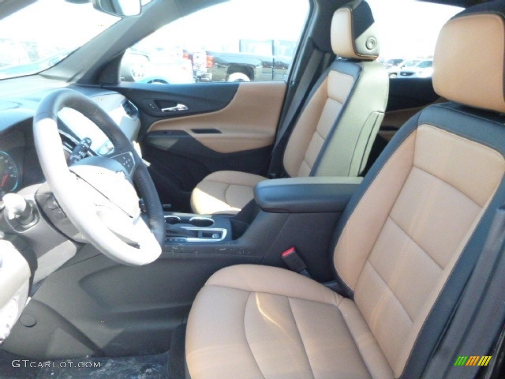 Jet Black/­Brandy Interior 2018 Chevrolet Equinox Premier AWD Photo #119407859