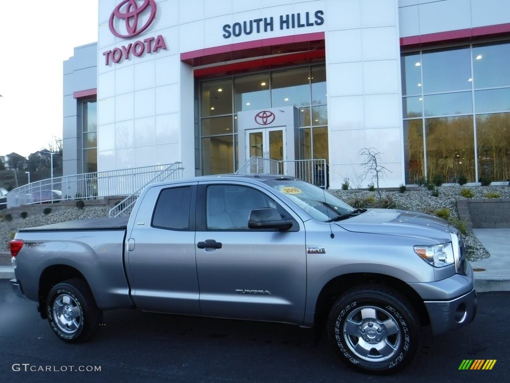 2010 Tundra TRD Double Cab 4x4 - Silver Sky Metallic / Graphite Gray photo #2