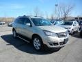 2017 Champagne Silver Metallic Chevrolet Traverse LT  photo #3