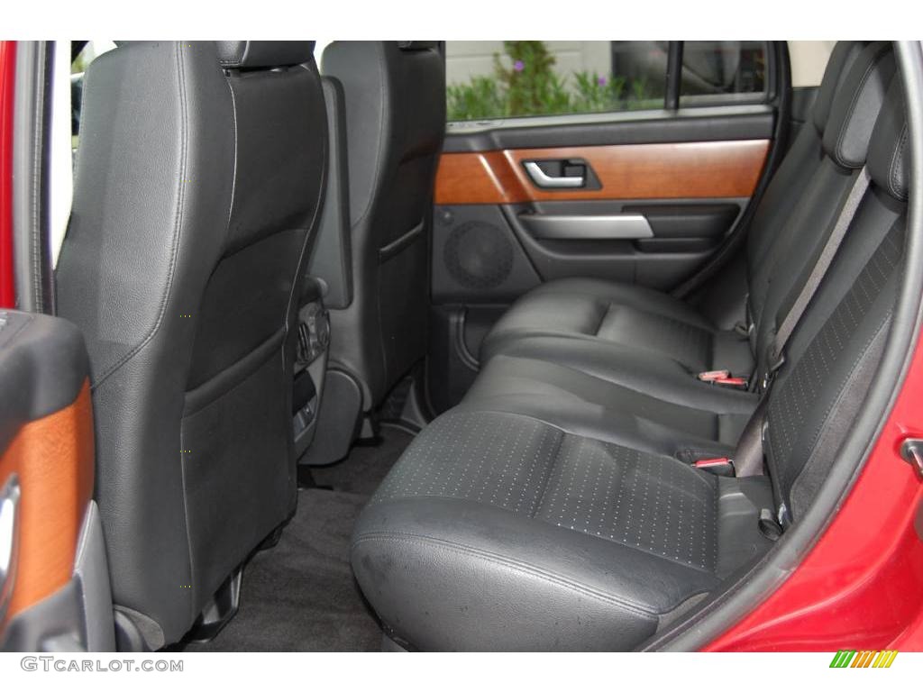 2006 Range Rover Sport Supercharged - Rimini Red Metallic / Ebony Black photo #6