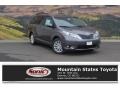 2017 Predawn Gray Mica Toyota Sienna XLE AWD  photo #1