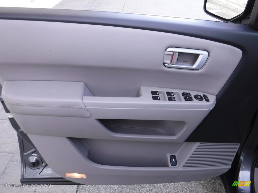 2015 Pilot EX-L 4WD - Modern Steel Metallic / Gray photo #13