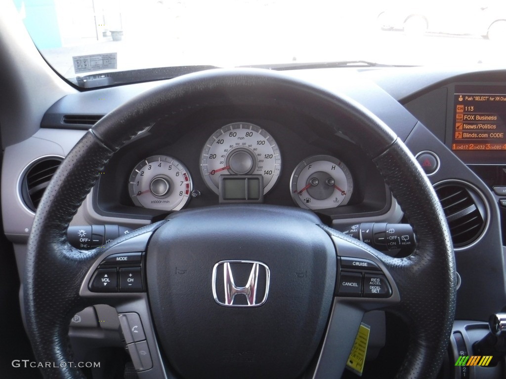 2015 Pilot EX-L 4WD - Modern Steel Metallic / Gray photo #20