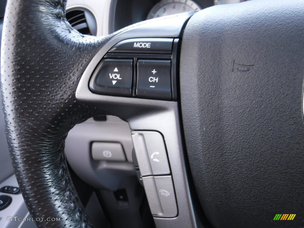 2015 Pilot EX-L 4WD - Modern Steel Metallic / Gray photo #21