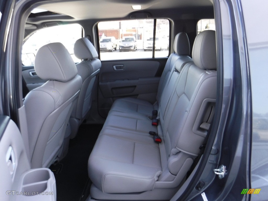 2015 Pilot EX-L 4WD - Modern Steel Metallic / Gray photo #23