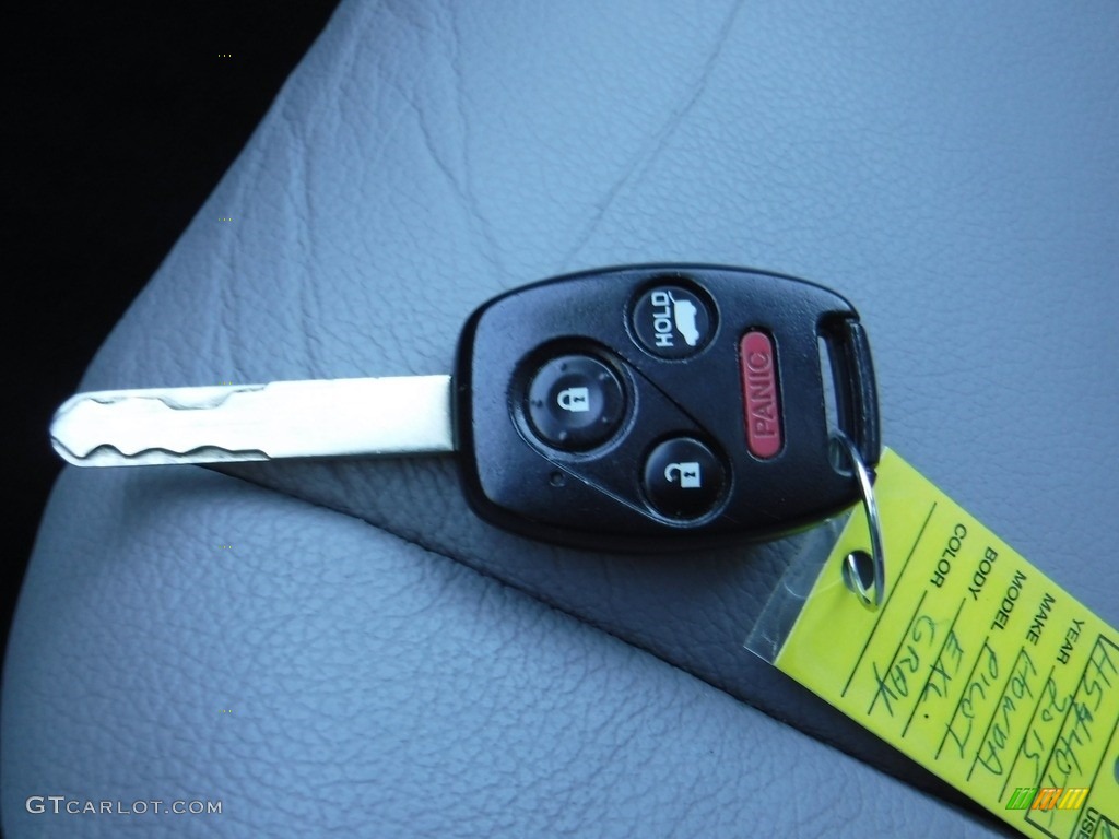 2015 Pilot EX-L 4WD - Modern Steel Metallic / Gray photo #27