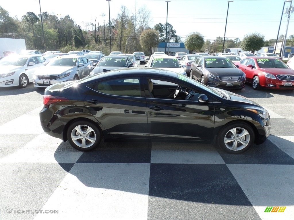 2016 Elantra Value Edition - Black / Gray photo #3