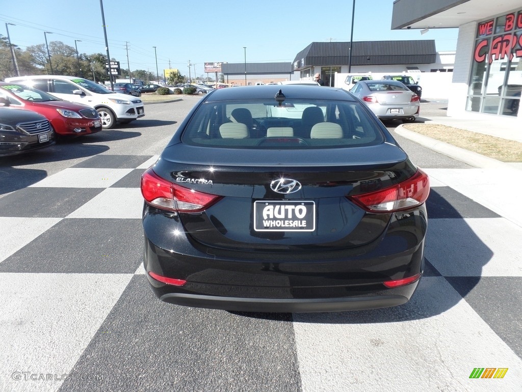 2016 Elantra Value Edition - Black / Gray photo #4