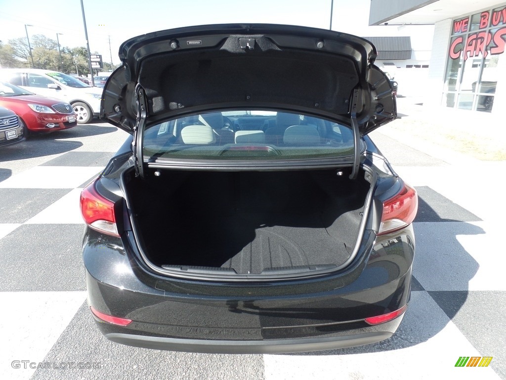 2016 Elantra Value Edition - Black / Gray photo #5