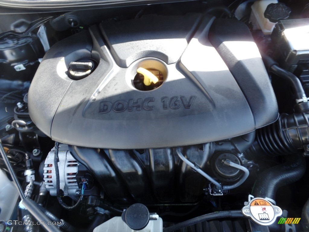 2016 Elantra Value Edition - Black / Gray photo #6