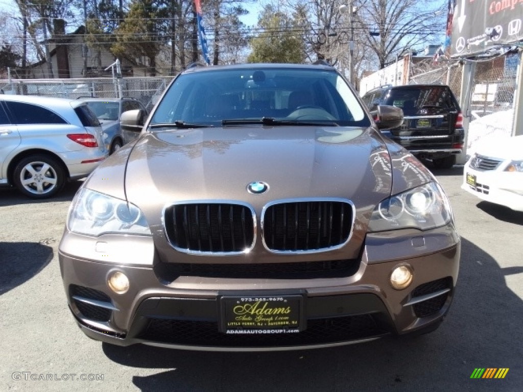 2012 X5 xDrive35i Premium - Sparkling Bronze Metallic / Cinnamon Brown photo #2