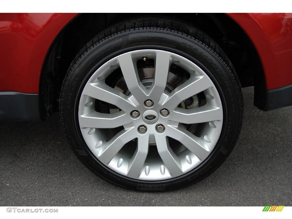 2006 Range Rover Sport Supercharged - Rimini Red Metallic / Ebony Black photo #18