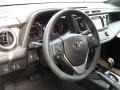 Black 2017 Toyota RAV4 SE AWD Steering Wheel