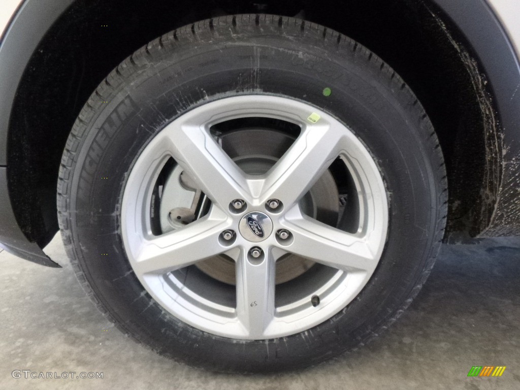 2017 Explorer XLT 4WD - White Gold / Ebony Black photo #6