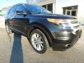 2015 Tuxedo Black Ford Explorer XLT 4WD  photo #8