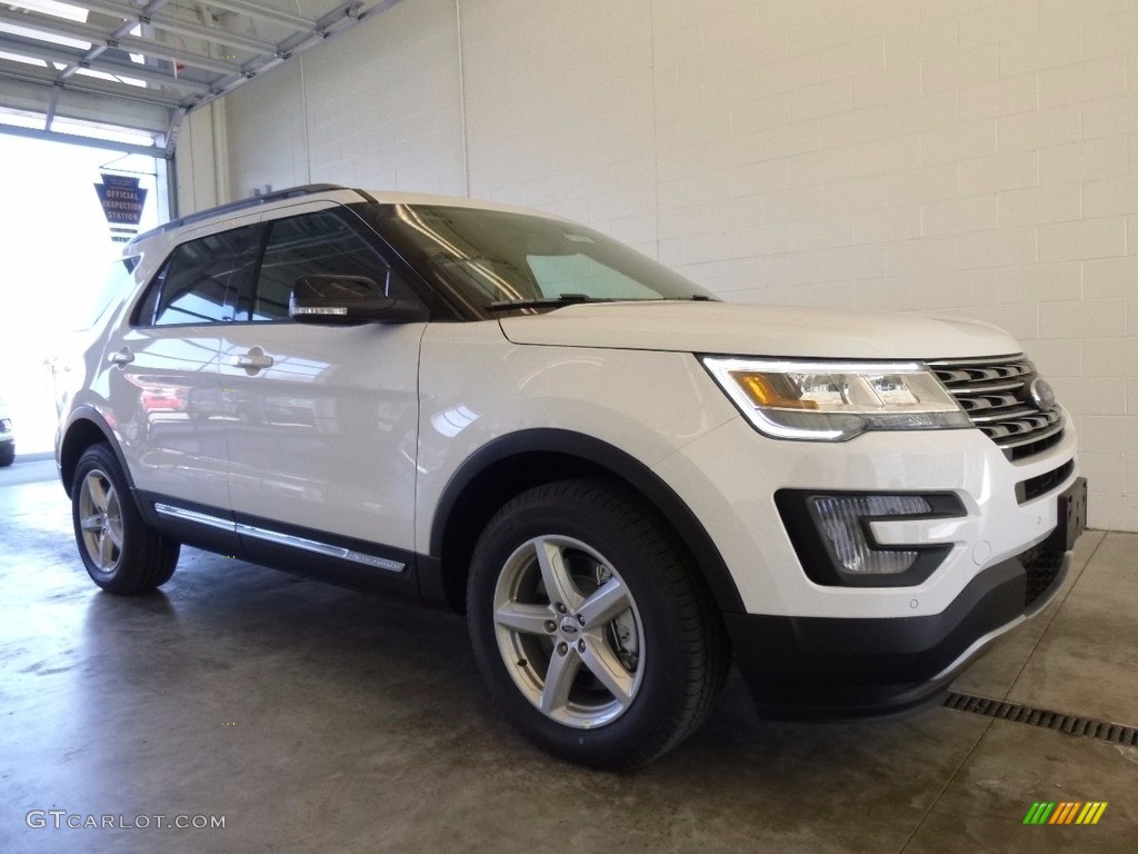 Oxford White Ford Explorer