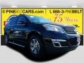 2017 Mosaic Black Metallic Chevrolet Traverse LT  photo #1