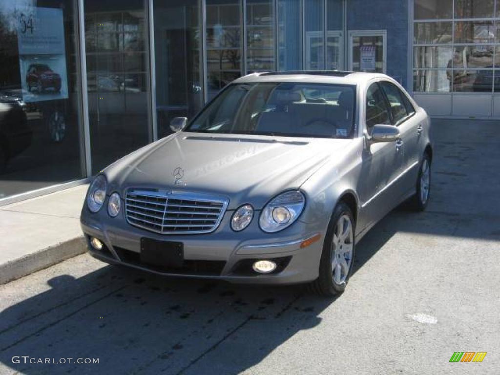 2006 E 350 4Matic Sedan - Pewter Metallic / Stone photo #1