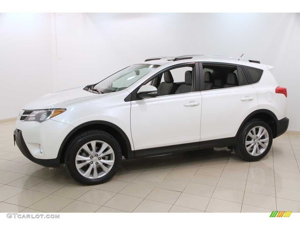 Blizzard White Pearl 2014 Toyota RAV4 Limited AWD Exterior Photo #119414591