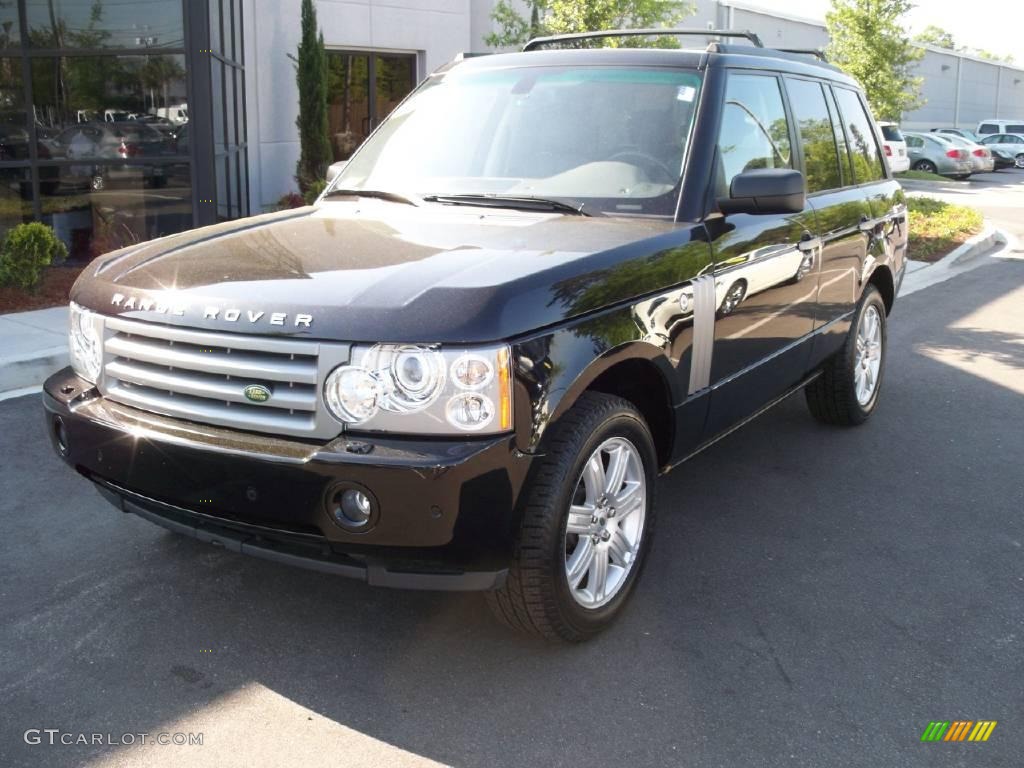 2007 Range Rover HSE - Java Black Pearl / Charcoal photo #12