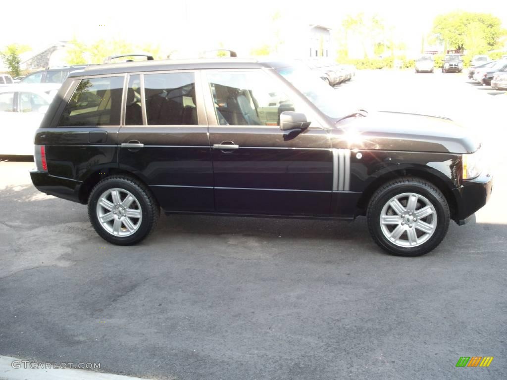 2007 Range Rover HSE - Java Black Pearl / Charcoal photo #14